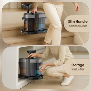 Aspirateur de tapis et de moquettes portable pour la maison et la voiture, nettoyage à sec et humide à l'eau froide, grande capacité de réservoir d'eau, idéal pour les taches. - Product Image 6