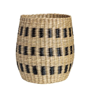 Cesta de Almacenamiento de Seagrass Bolga Hecha a Mano, Cesta Plegable Ecológica Tejida a Mano, Organizador Sostenible para el Hogar, Suministro al por Mayor - Product Image 4