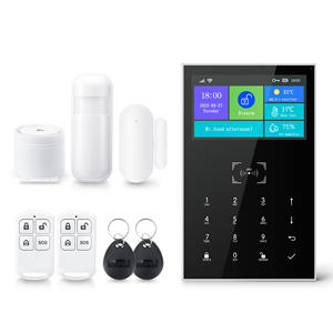 Sistema de Alarma de Seguridad para el Hogar con WiFi Inteligente Tuya, Kit Antirrobo GSM con Comunicación de Audio Bidireccional PST-PG109-4G, Precio de Fábrica - Product Image 1