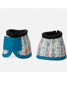 Protège-encoches pour chevaux imprimés par sublimation, absorbant les chocs, à compression, anti-torsion, en coton, durables, pour la protection des sabots équins - Product Image 4