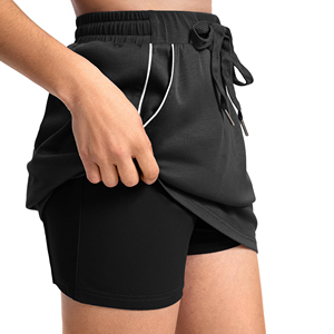 Women's Lightweight Summer Pickleball Tank <b>Top</b> & Shorts Set with <b>Rhinestone</b> Decoration Quick-Drying Breathable Streetwear - Product Image 5