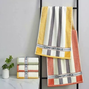 Premium Stripe Towels Wholesale Bulk Supplier | Soft Absorbent Cotton Stripe Towels Manufacturer Pakistan Premium absorbent - Product Image 1