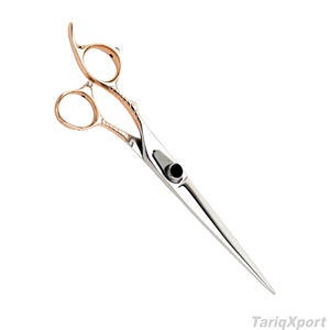 Ciseaux de coiffure professionnels pliables en acier inoxydable 4Cr13, légers, à manche moyen, pour droitiers, vente en gros, nouveauté - Product Image 2