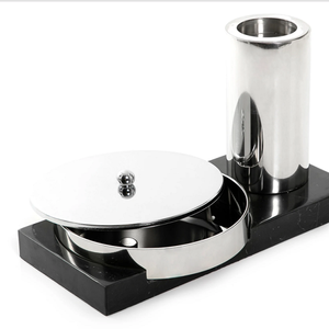 Wholesale Supplier Mabkhar Stainless Steel Silver Color Oud Burner Incense Burner For Wedding Party Home Decor Use - Product Image 2
