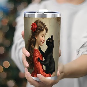 Stainless Steel Tumbler 20oz Double Wall <b>Insulated</b> Drinkware Modern Design Travel <b>Mug</b> - Product Image 3