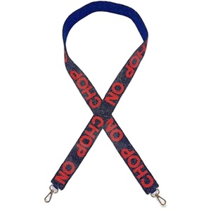 CRYSTAL CRAFT <b>Red</b> Raiders Beaded Gators <b>Purse</b> Strap Gameday Accessory with Stylish Beaded Design - Product Image 1