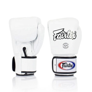 ถุงมือชกมวยสากลถุงมือฝึกมวยไทยหนังวัวปิดสายรัดด้วยตีนตุ๊กแกถุงมือฝึกมวยไทย - Product Image 2