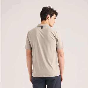 Vente directe d'usine, polos décontractés à manches courtes, polos personnalisés de haute qualité pour homme, t-shirt polo - Product Image 3