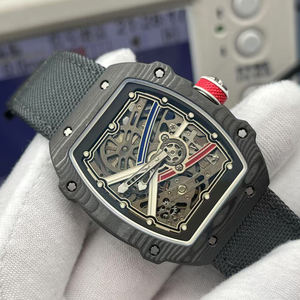 Nouvelle montre mécanique automatique pour homme haut de gamme RM 6702 en fibre de carbone, lumineuse et étanche - Product Image 2