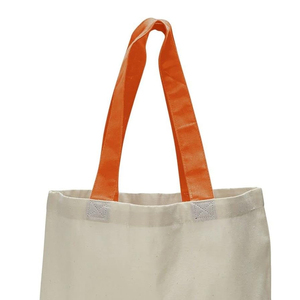 Grocery Best Quality Material Cotton Shopping <b>Bag</b> Cheap Price Comfortable And Breathable Short Handle Low Price - Product Image 2