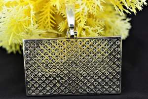 Pendentif pour homme en argent sterling 925 avec drapeau de la République dominicaine en moissanite, style hip-hop luxueux, certifié GCI & IDGL - Product Image 4