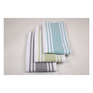 Serviette de luxe à rayures, qualité supérieure, fil teint, motif rayé, coton doux, collection hôtel - Product Image 2