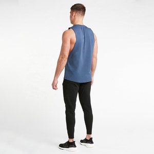 Débardeur Homme Personnalisé à Séchage Rapide, Coupe Ample, Style Urbain, pour la Gym, avec Logo Personnalisé – Vente en Gros - Product Image 6