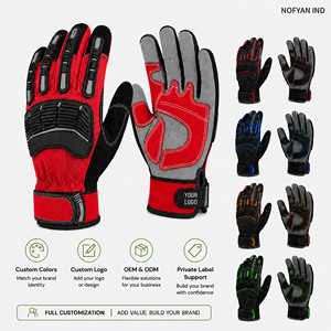 Guantes de Trabajo Resistentes con Logotipo Personalizado, Guantes de Seguridad Mecánicos Resistentes a Impactos TPR, Guantes de Trabajo Industriales Antideslizantes, OEM ODM - Product Image 6