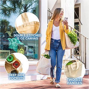 Bolsa de Compras Portátil Personalizada de Nuevo Estilo, Ligera y Casual, con Correa Larga para el Hombro y Asa Corta - Product Image 4