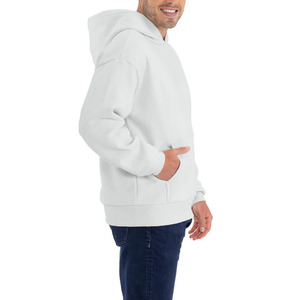 Heavy Weight Boxy Fit 500gsm Custom Blank Unisex Oversized Heavyweight 100% Cotton No <b>String</b> Double Layer Hoodie - Product Image 2