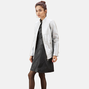 Veste de moto en similicuir pour femme Fiy Humble Sportwear, imperméable, coupe-vent, style motard, décontractée, pour les vacances et les voyages - Product Image 2