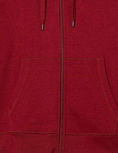 Factory Made Design Your Own Vintage Acid Washed Zipper-Up Fleece Heavyweight 420g Winter Zipper Hoodie for Men - Product Image 5