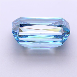 Diamante Cultivado en Laboratorio de 5.10ct, Corte Radiante, Azul Intenso VS2, para Joyería - Product Image 3