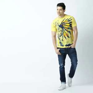 Fournisseur direct de t-shirts personnalisés pour hommes OEM au Pakistan, t-shirts pour hommes en coton 100% surdimensionnés pour la saison estivale, t-shirts pour hommes en ligne. - Product Image 5