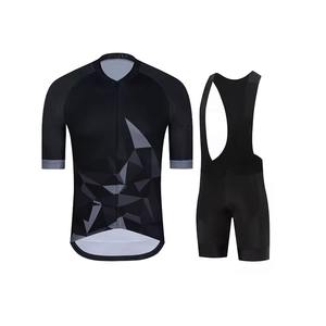 Conjunto de Jersey de Ciclismo Personalizado OEM para Hombre, Uniforme de Ciclismo Transpirable, Jersey de Ciclismo de Montaña y Carretera, Pantalones Cortos con Tirantes Acolchados, Ropa de Ciclismo - Product Image 6