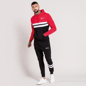 Wholesale Custom Logo Sportswear Men Tracksuits Breathable Workout Fitness Plus Size 100 Polyester Men Jogging Tracksuit - Product Image 3