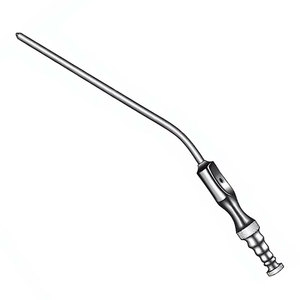 Tube d'aspiration Frazier 19 cm / 7-1/2 pouces de diamètre 2,3 mm Fr 07 Instrument chirurgical de précision pour l'aspiration efficace des fluides - Product Image 5