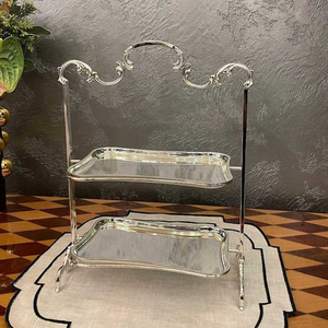 Présentoir à gâteaux en métal de qualité supérieure pour les événements d'exposition Fabricant et exportateur de fêtes de mariage Inde par Azora Industries - Product Image 2