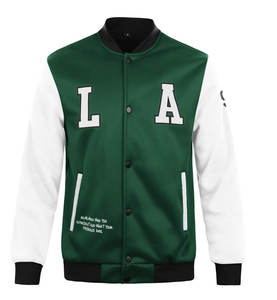 Blouson universitaire en toile de l'Université Florida A&M, personnalisable avec logo, style décontracté, pour l'hiver, vêtement universitaire vintage à séchage rapide, très populaire - Product Image 1