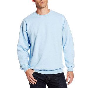 Sweat-shirt à col rond en molleton de coton pour homme, de haute qualité, personnalisé ODM/OEM, coupe ample, uni, mode hiver, décontracté, streetwear - Product Image 4