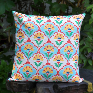 Color Splash Abstract Digital Print Cotton Pillow Cover Designer Sofa <b>Cushion</b> for Modern Living Room Bulk Supplier - Product Image 1