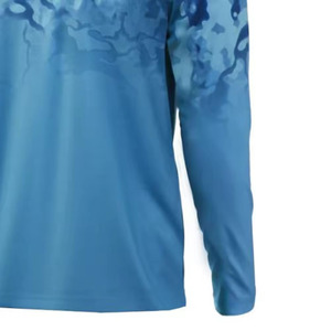 Custom Sublimation Fishing Jersey <b>UV</b> <b>Protection</b> Tournament Long Sleeve Boys SPF50 Fishing <b>Hoodie</b> Quick Dry Adults 100% Polyester - Product Image 3