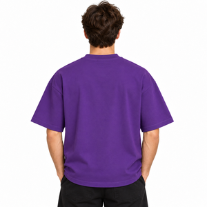 Camiseta de Hombre 100% Algodón, Manga Corta, Cuello Redondo, Corte Regular, Ecológica, de Secado Rápido, 220g, Gruesa - Product Image 3