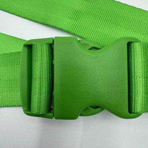 Cinturón ajustable de fútbol americano con banderas verdes dobles y hebillas de liberación rápida para adultos, unisex, ropa deportiva duradera de poliéster - Product Image 5
