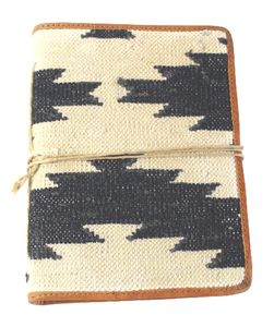 Cuaderno de tapa blanda de papel de algodón hecho a mano, tejido a mano, artesanal, para hombres y mujeres - Product Image 1