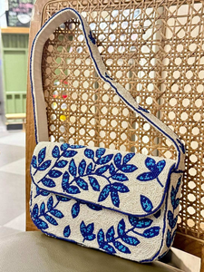 Sac à main brodé perlé à bon prix pour femme, sac à bandoulière, vente en gros, exportateur - Product Image 6