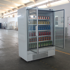 Thương mại Tùy chọn 2/3/4 cửa kính hiển thị tủ thẳng đứng tủ đông tủ lạnh tủ lạnh - Product Image 4