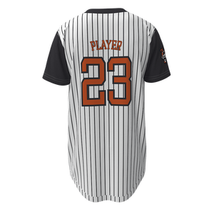 Maillot de baseball personnalisé à col en V, manches courtes, avec logo personnalisé, nom et numéro du joueur, vente en gros - Product Image 2