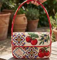 Sac à main personnalisé fait main, professionnel, de luxe, tendance, bohème, floral, perlé, robuste, léger, écologique, sûr, brodé, portable, magnétique