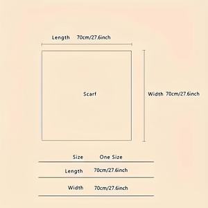 Pañuelos y bandanas cuadrados de seda satinada con estampado floral personalizados para mujer - Alta calidad para uso en exteriores en todas las estaciones - Product Image 5