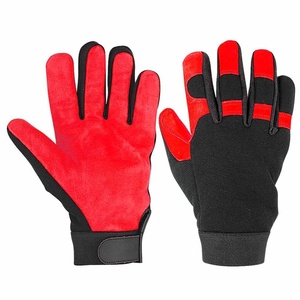 Guantes Mecánicos de Cuero Vacuno de Primera Calidad, Resistentes a la Abrasión, Suaves y Cómodos para Actividades al Aire Libre - Product Image 4