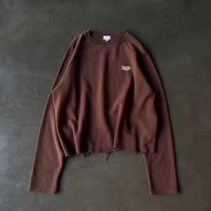 Camiseta Térmica de Estilo Vintage con Tejido Waffle, Ajuste Cómodo, Camiseta Térmica de Algodón Waffle - Product Image 2