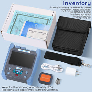 OTDR novker NK4000มินิเวลาโดเมนแสงสะท้อนแสงหน้าจอสัมผัส VfL ols opm FTTH 1310/1550nm 500M-100km ใยแก้วนำแสง - Product Image 6