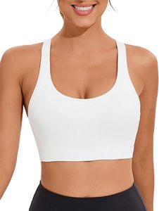 Sujetador Deportivo Premium para Mujer, con Tejido Elástico en Cuatro Direcciones y de Secado Rápido, para Entrenamiento, Running, Gimnasio, Ejercicio y Deportes al Aire Libre - Product Image 1
