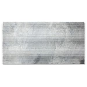 Mármol de Carrara Gris de 12*24 Pulgadas para Revestimiento de Paredes, Acabado Texturizado OL, Mármol Natural Genuino con Ranuras 3D - Product Image 3