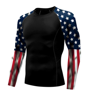 Made to Order <b>Compression</b> <b>Shirt</b> Rash Guard Personalized Teamwear <b>for</b> Private Label and OEM Clients - Product Image 3