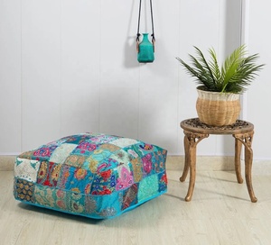 New Arrival Indian Floor <b>Pillow</b> | <b>Meditation</b> Cushion | Floor Cushion Cover for Bohemian Floor Seating - Product Image 2