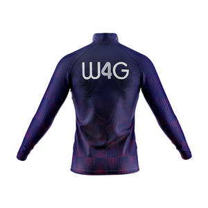 Maillot de cyclisme personnalisé grande taille, respirant, sans coutures, à manches longues, pour vélo de route, séchage rapide, évacuation de l'humidité, nom personnalisé imprimé - Product Image 3