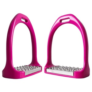 Étriers de cheval professionnels en acier inoxydable, antidérapants, à large surface de contact, confortables, pour un maintien optimal lors de l'équitation, équipement équestre durable - Product Image 3