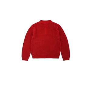 Pull en tricot imprimé pour tout-petits garçons et filles, à manches longues, col rond, épais, chaud, anti-plis, anti-bouloches, anti-rétrécissement, mélange tweed, collection automne - Product Image 4